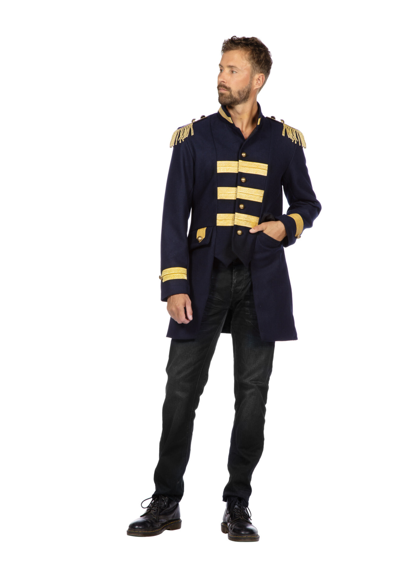 Wilbers & Wilbers Luxe slipjas heren Marine