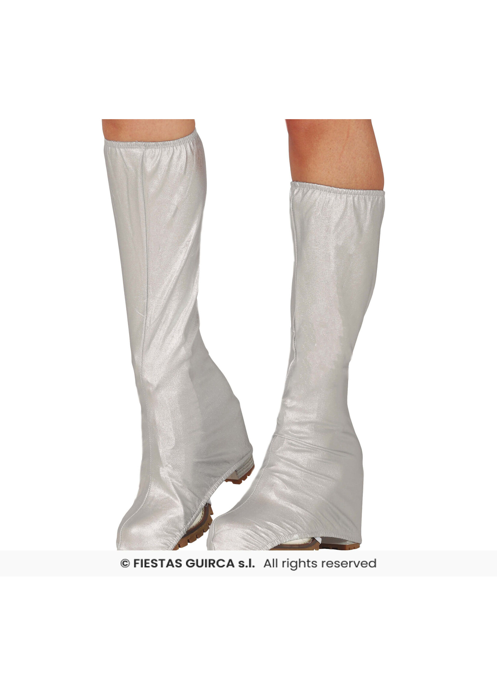 Fiestas Guirca Zilveren laars hoezen