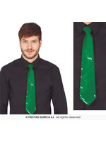 Feestkleding Breda DStropdas paillietten groen