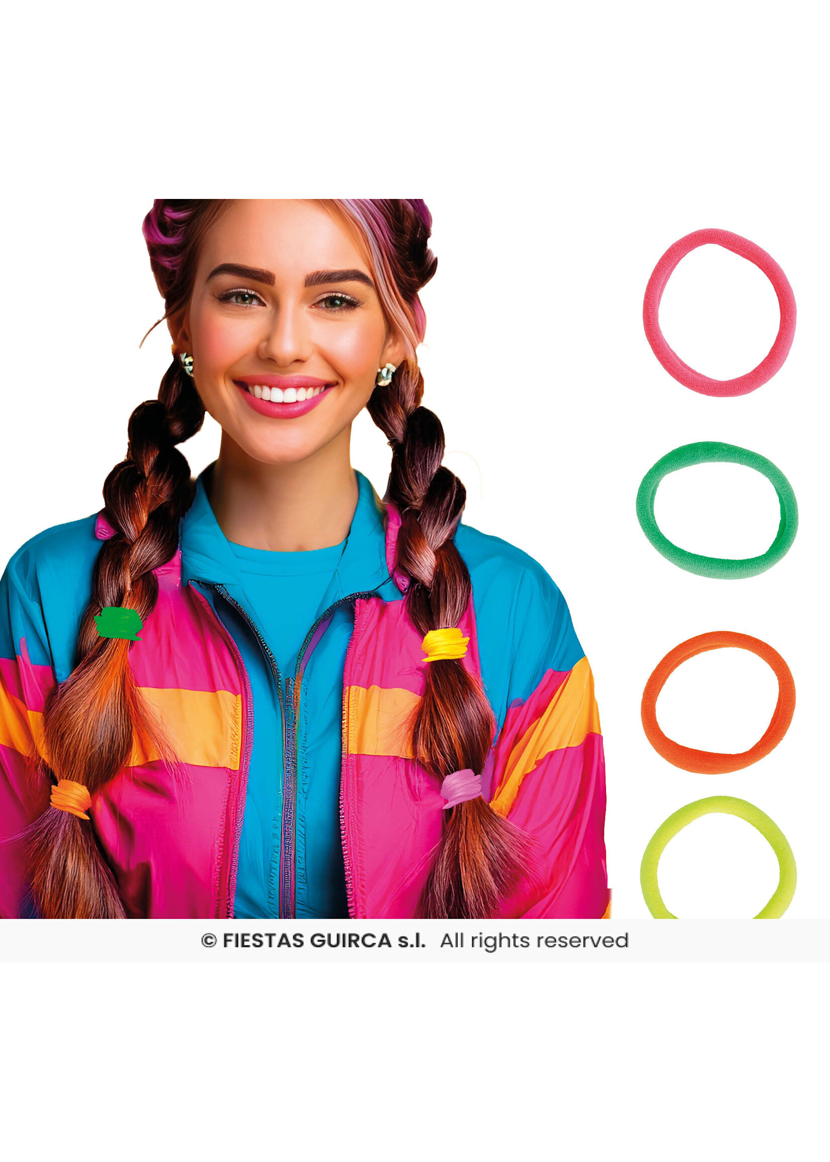 Feestkleding Breda Haarbanden 5 stuks noen diverse kleuern