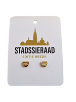 Stadssieraad Knopje Breda hartje goud