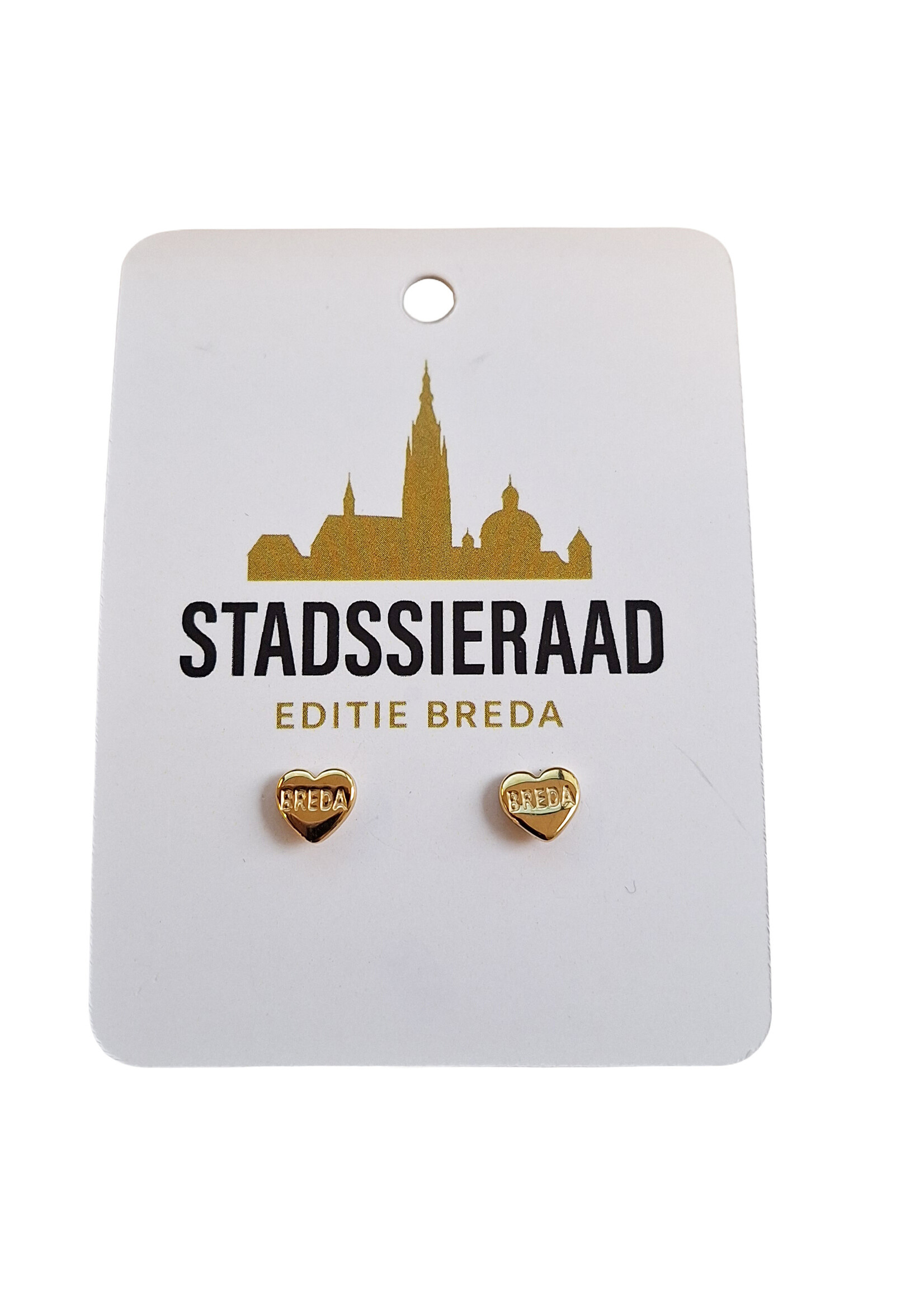Stadssieraad Knopje Breda hartje goud