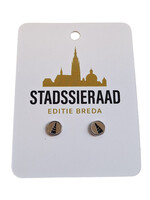 Stadssieraad Knopjes grote kerk Breda zilver