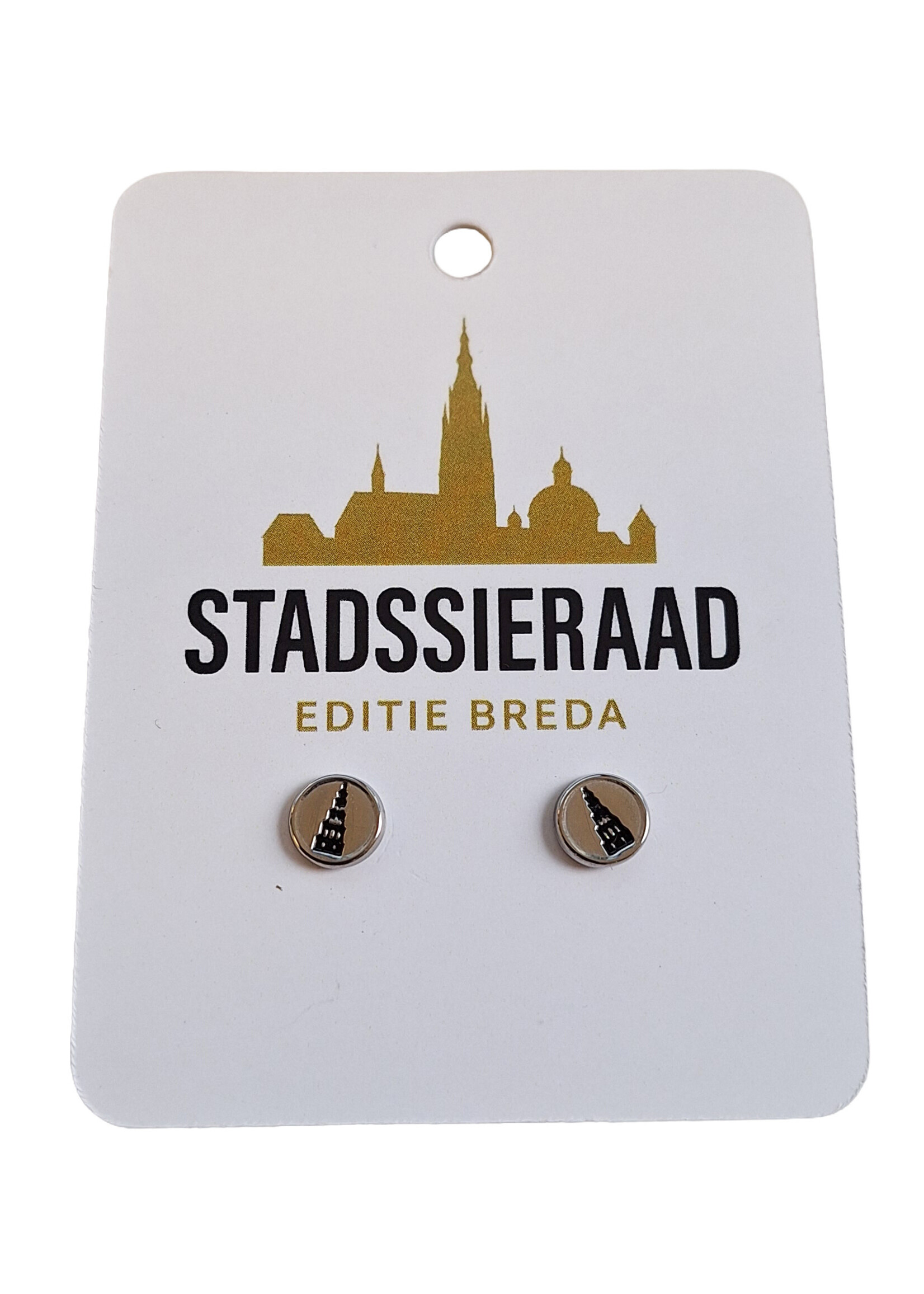 Stadssieraad Knopjes grote kerk Breda zilver