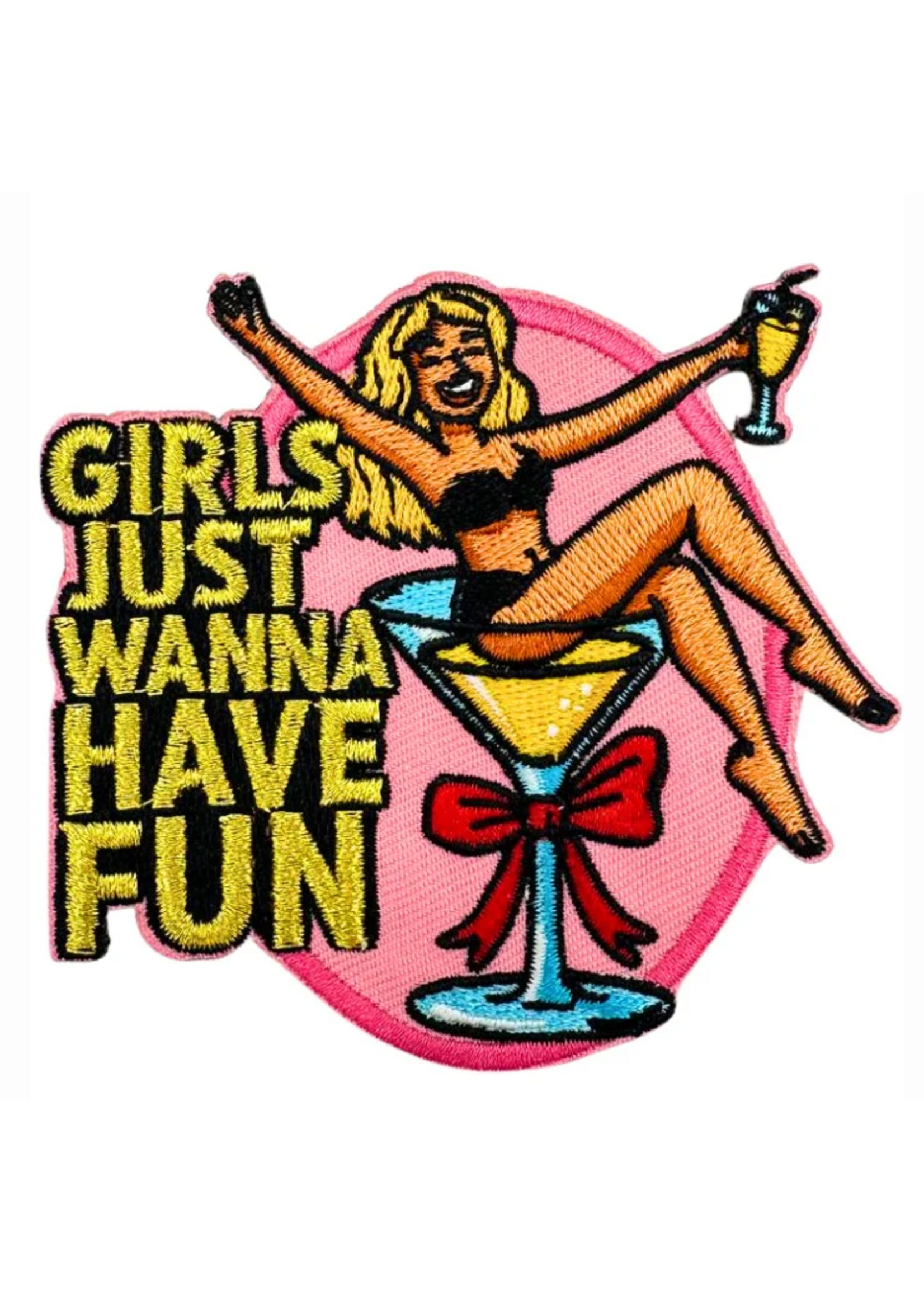 Feestkleding Breda Embleem Girls just wanna have fun EMB-136