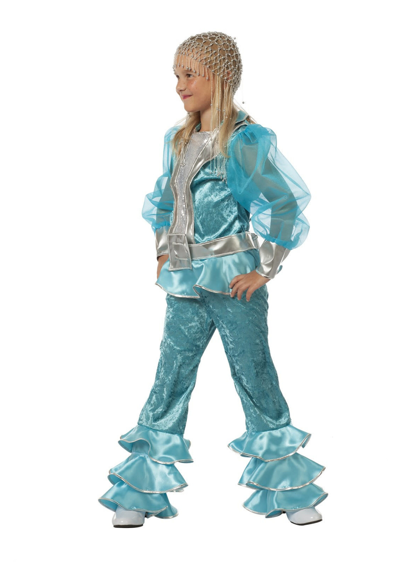 Wilbers & Wilbers Kinderkostuum Mamma Mia aqua