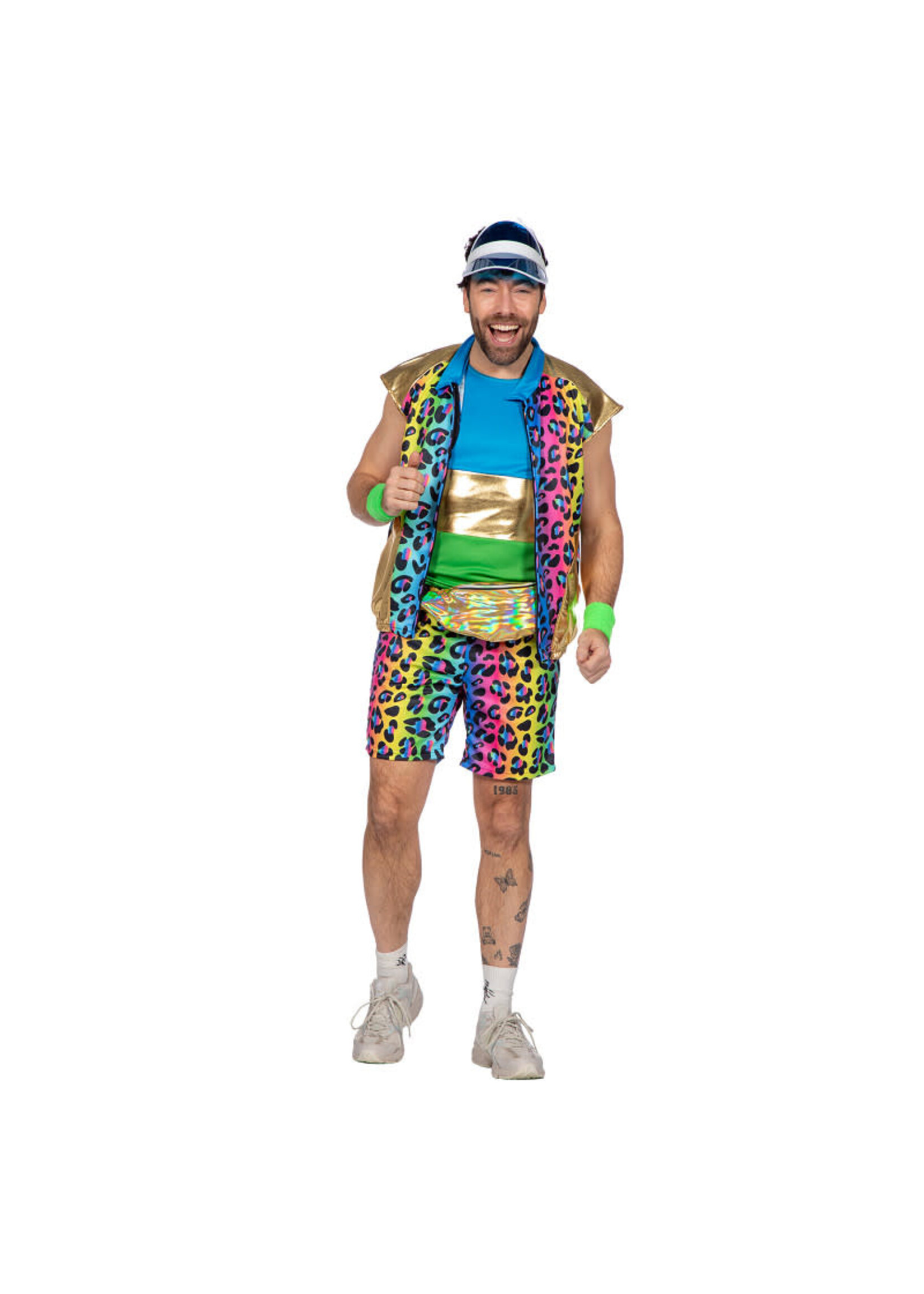 Wilbers & Wilbers Foute party set panter Heren