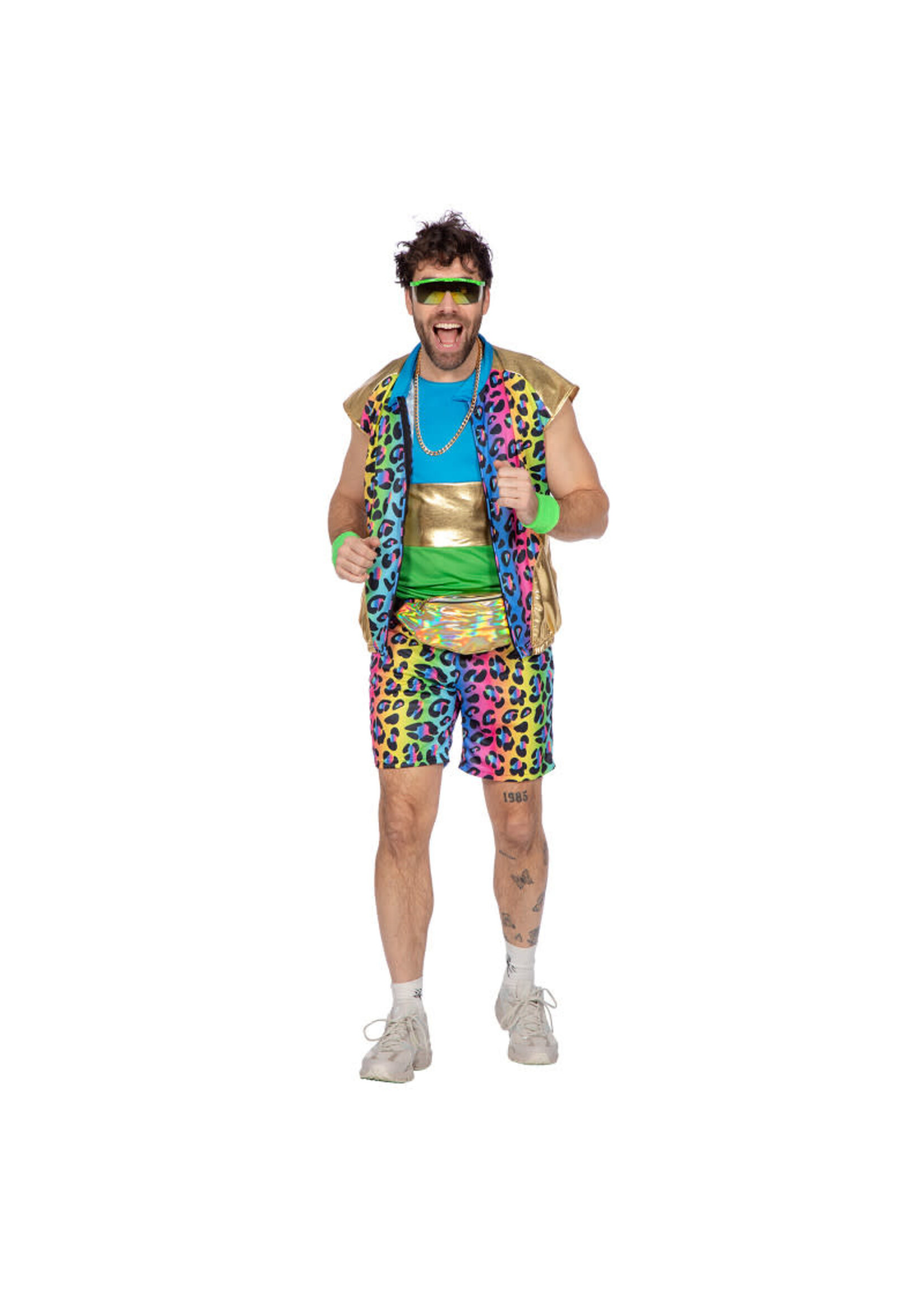 Wilbers & Wilbers Foute party set panter Heren