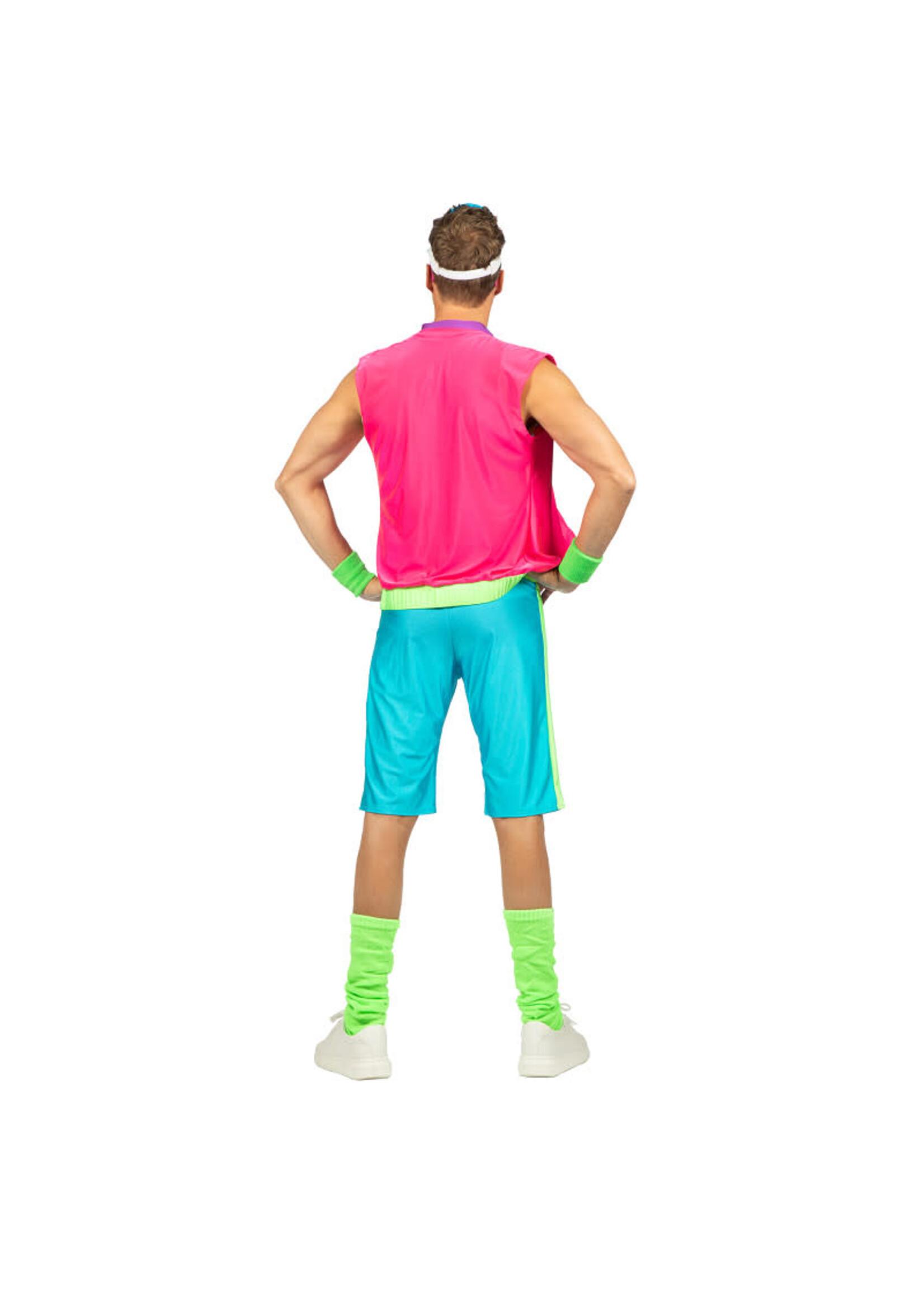 Wilbers & Wilbers Sportieve aerobic set neon Heren
