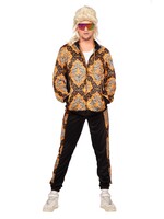 Wilbers & Wilbers Trainingspak zwart/goud