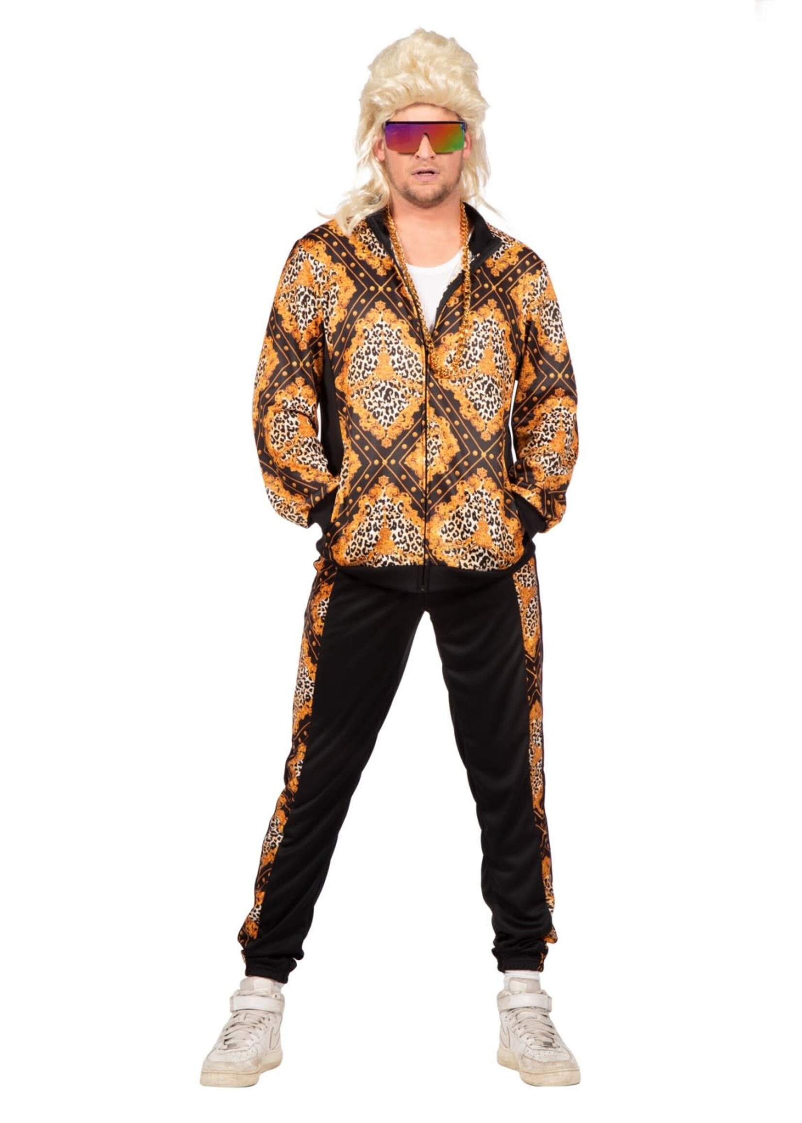 Wilbers & Wilbers Trainingspak zwart/goud