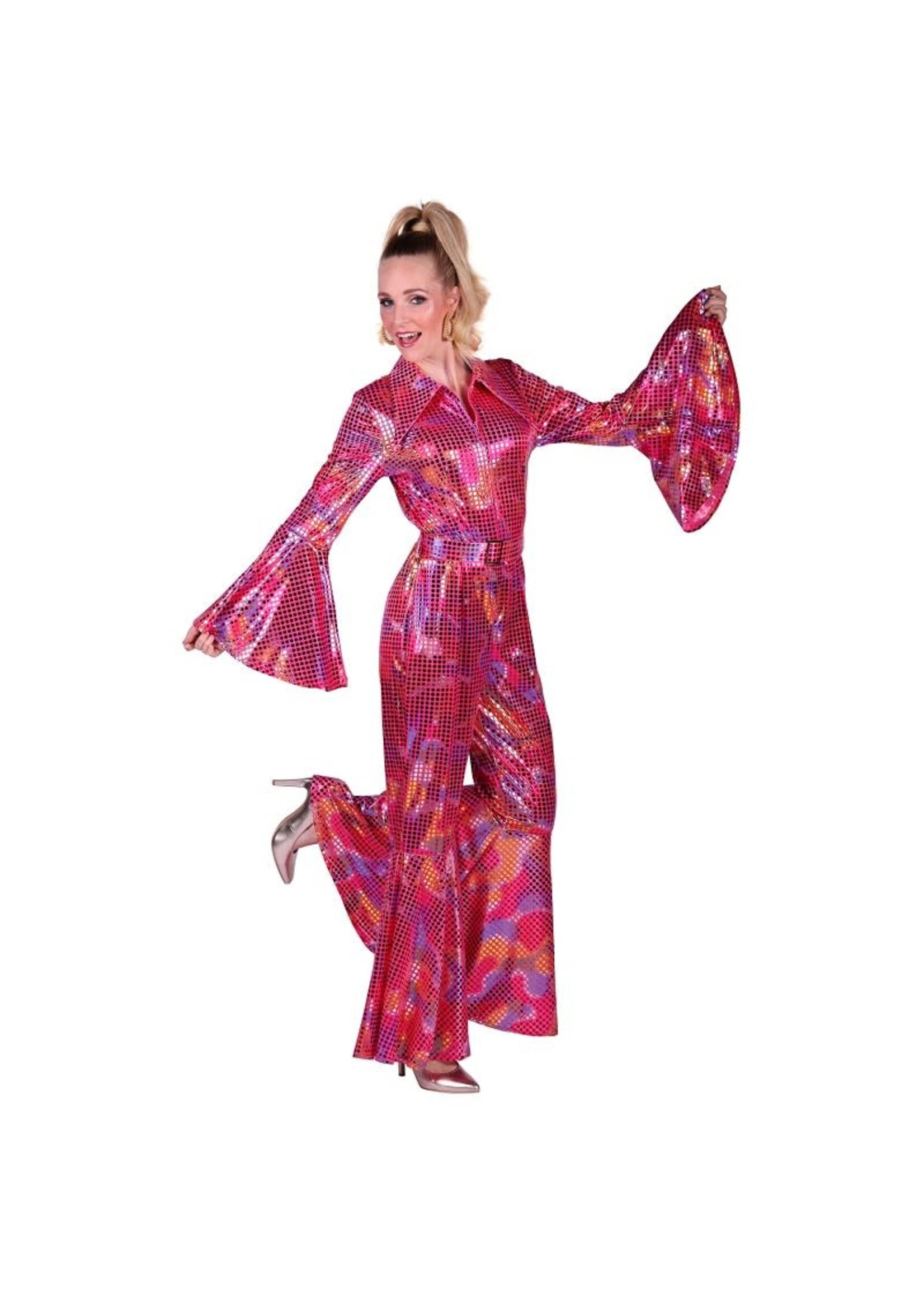 Thetru Catsuit Disco roze