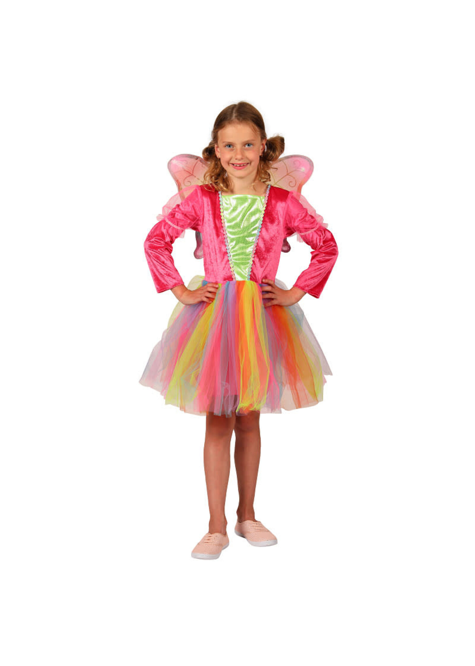 Thetru Jurk Kind "Rainbow Princes" Mix van kleuren