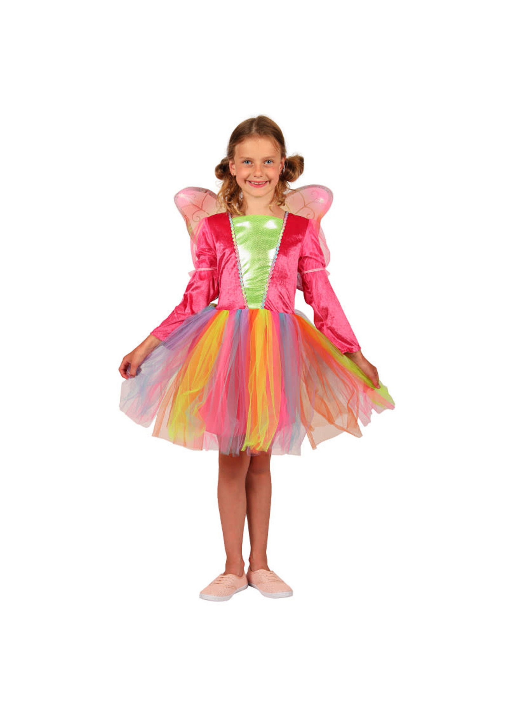 Thetru Jurk Kind "Rainbow Princes" Mix van kleuren