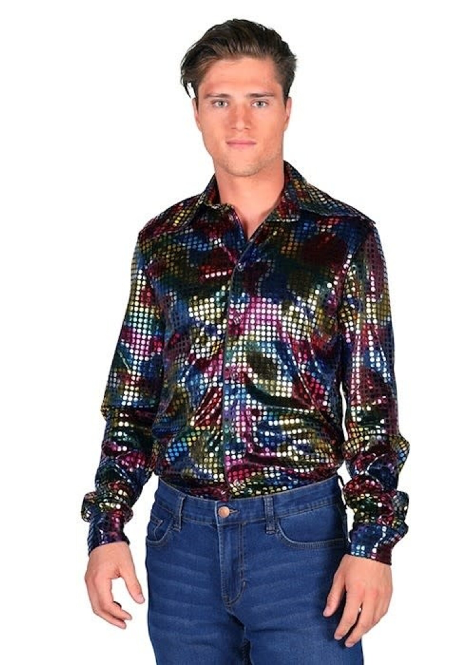 Thetru Blouse disco heren