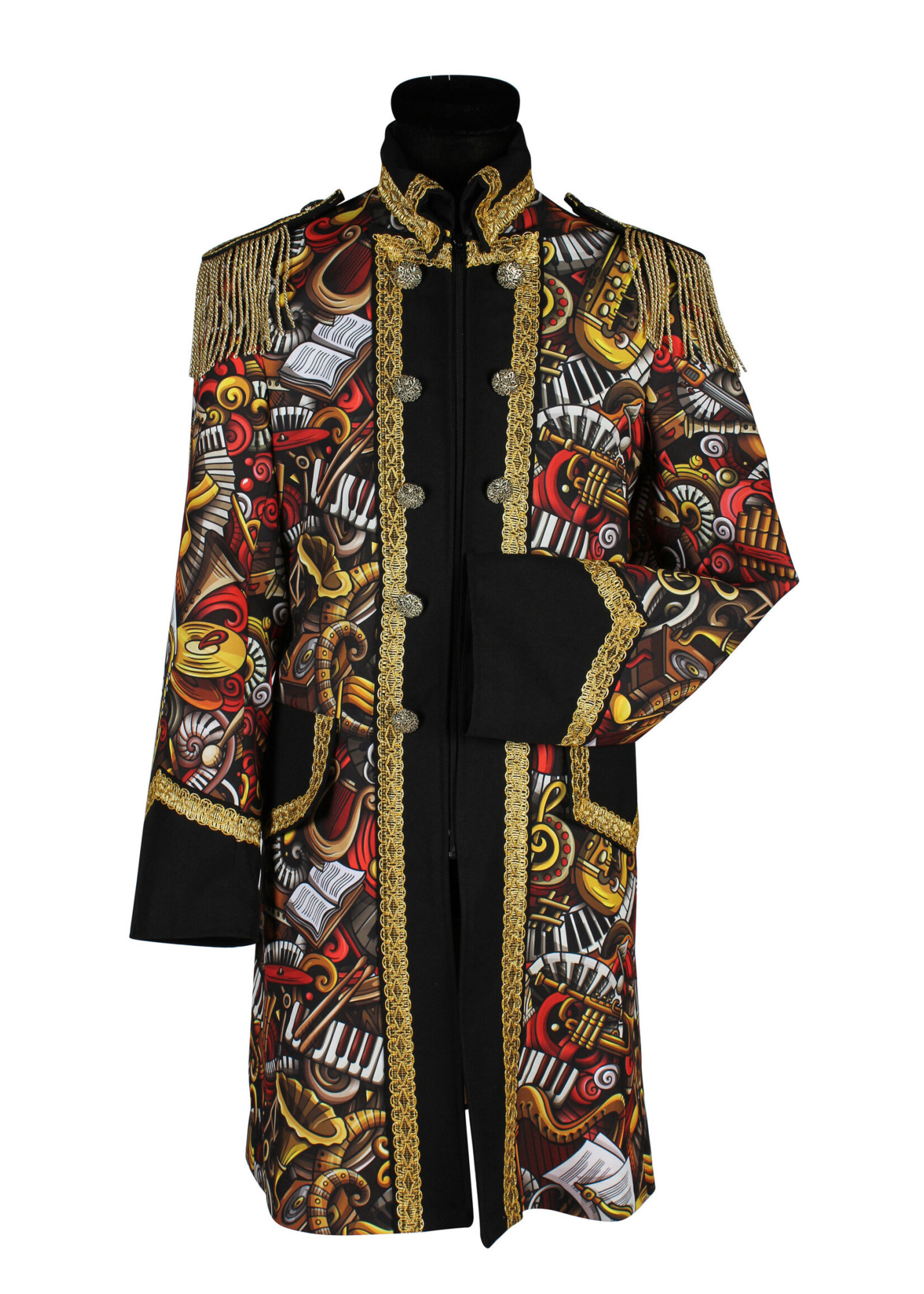 Thetru Jas heer "Brass band" Rood