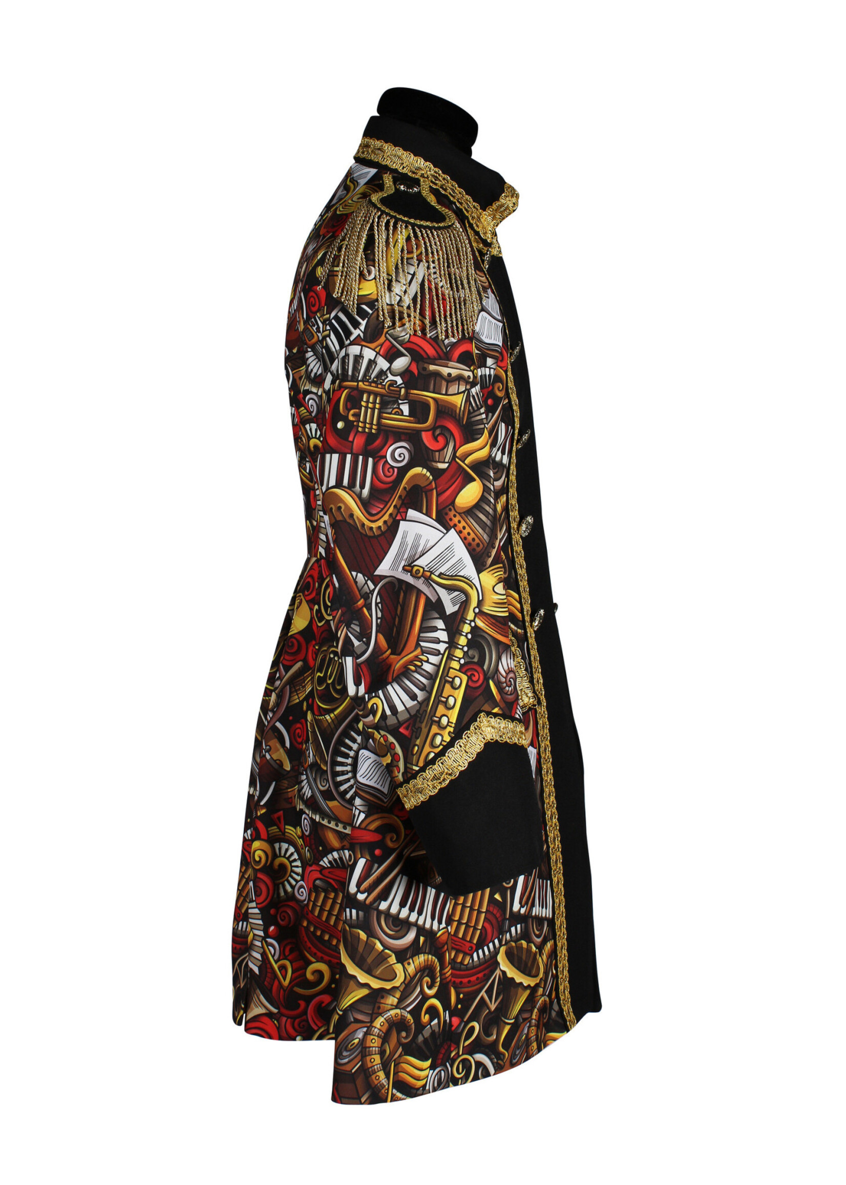 Thetru Jas heer "Brass band" Rood