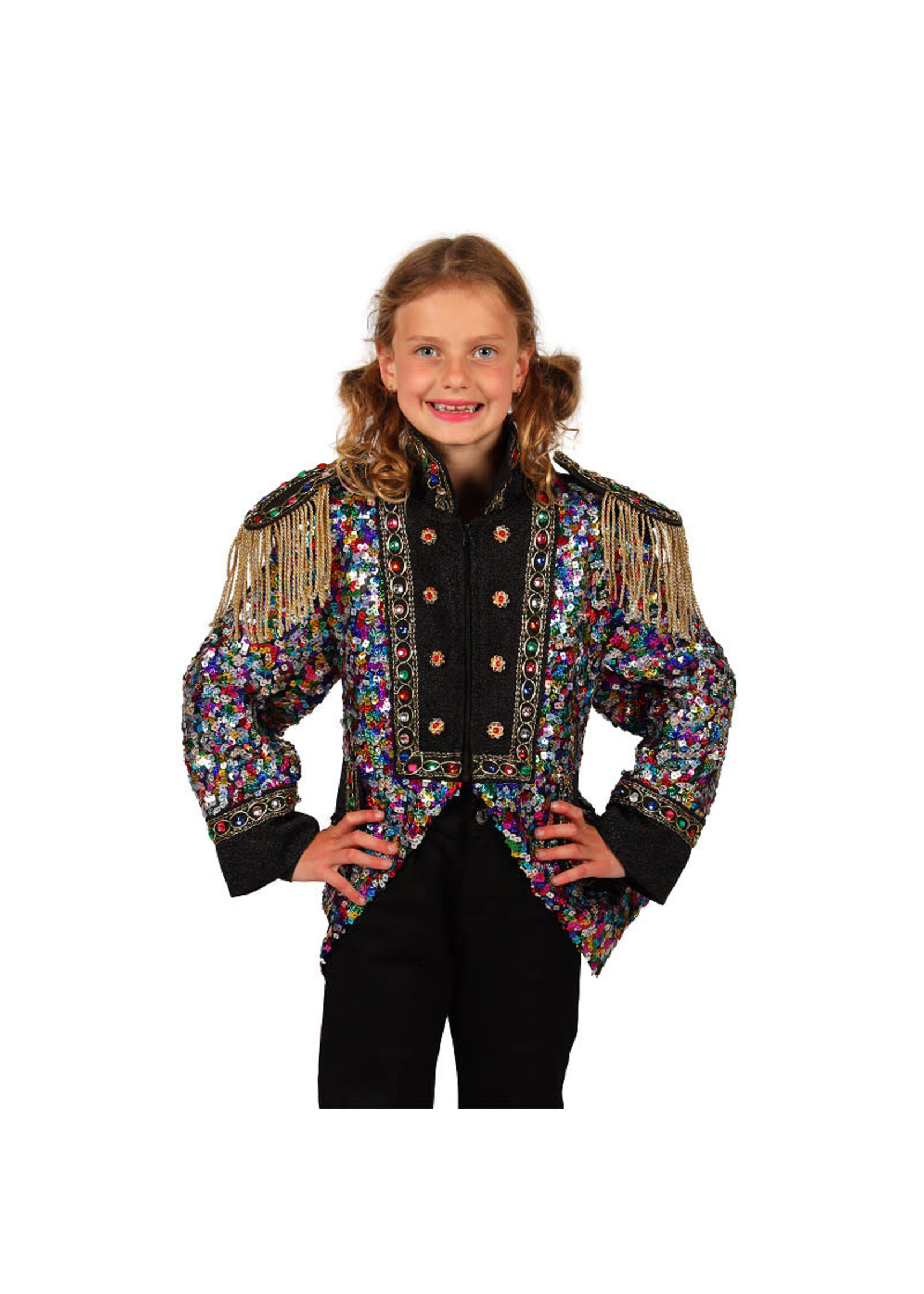 Thetru Jas kind ''Sequinmaster'', Mix van kleuren