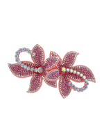 Thetru Speldje bloem "Sequin Flower" Roze