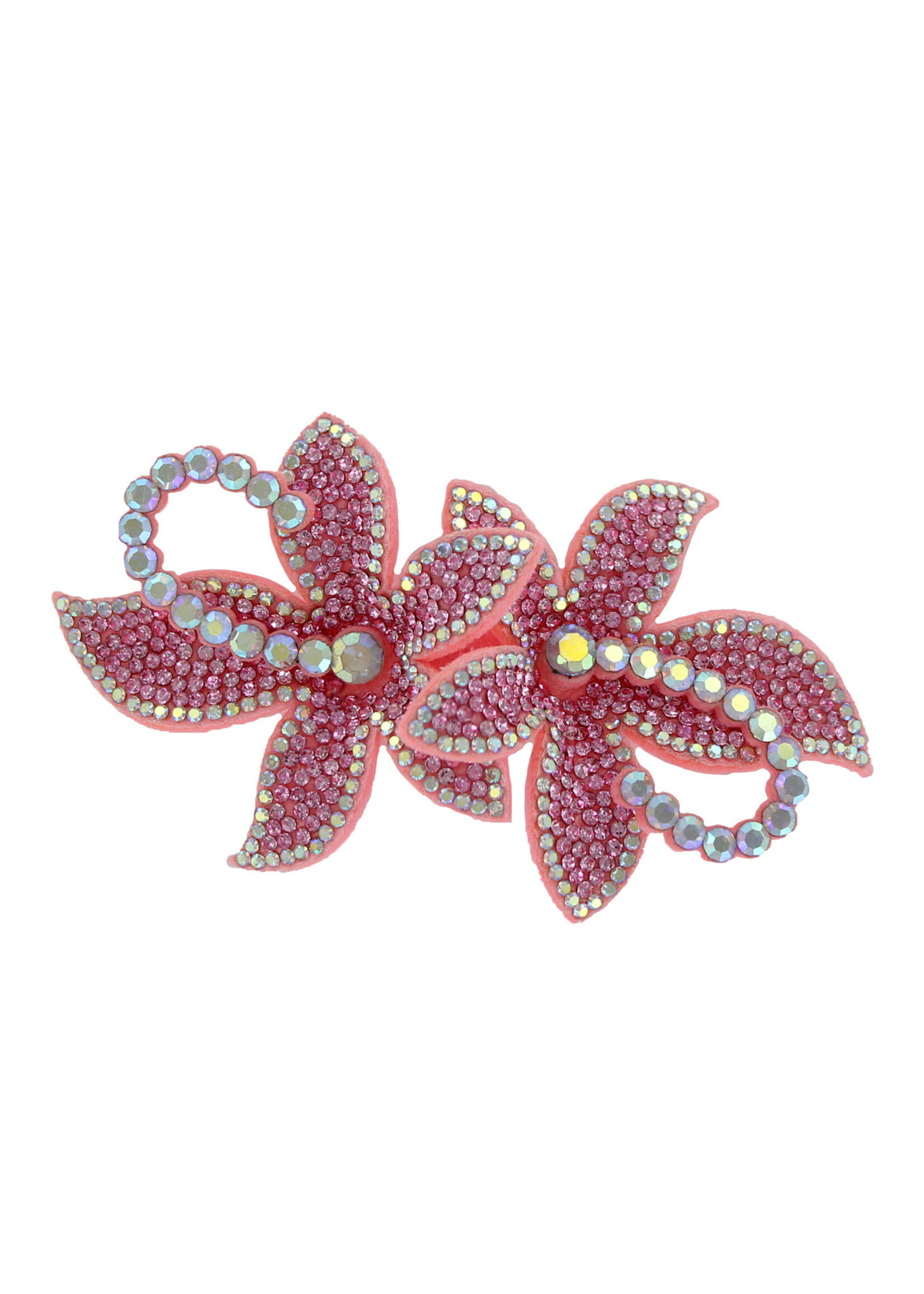 Thetru Speldje bloem "Sequin Flower" Roze