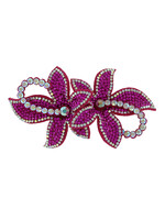 Thetru Speldje bloem "Sequin Flower" Pink