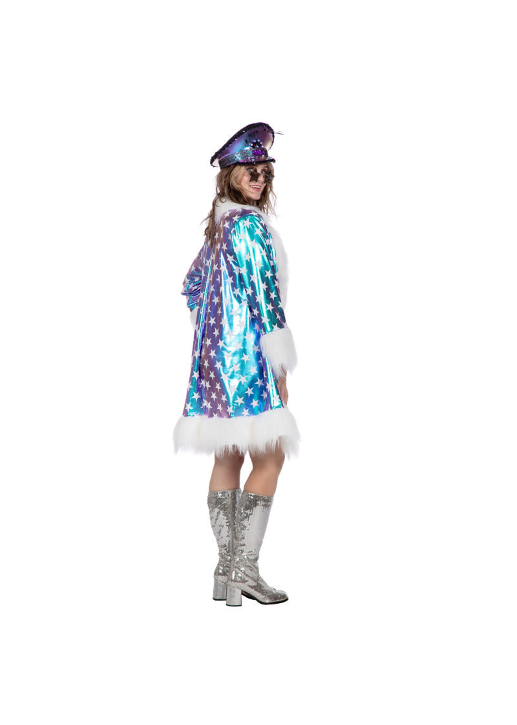 Wilbers & Wilbers Sterren jas blauw Dames