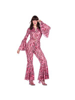 Wilbers & Wilbers 70's catsuit roze