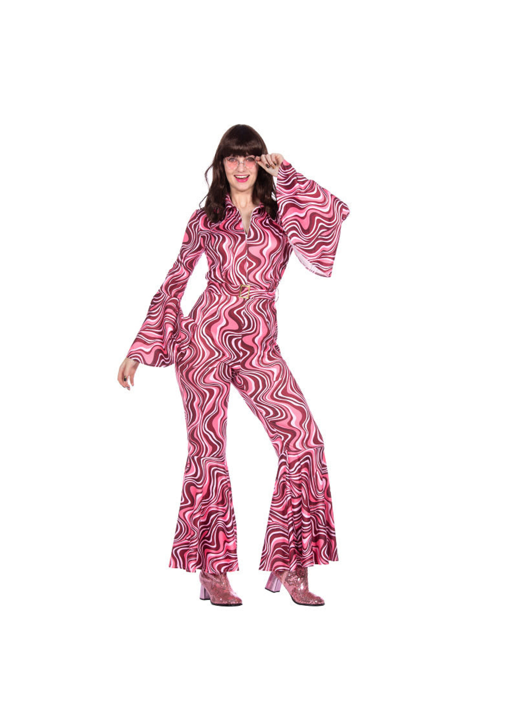 Wilbers & Wilbers 70's catsuit roze