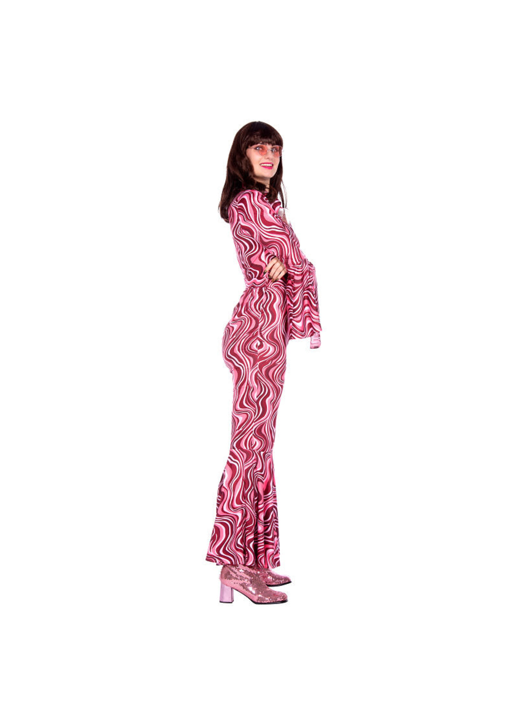 Wilbers & Wilbers 70's catsuit roze