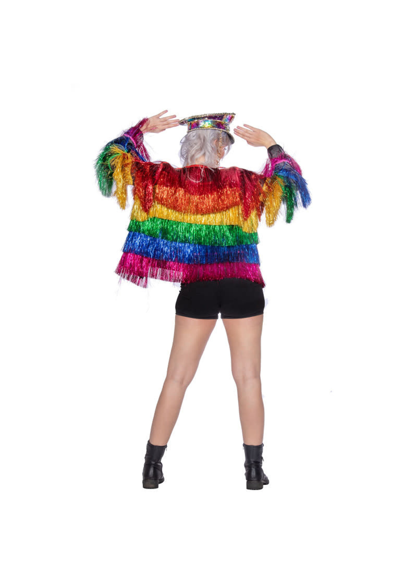 Wilbers & Wilbers Festival tinsel jasje Rainbow