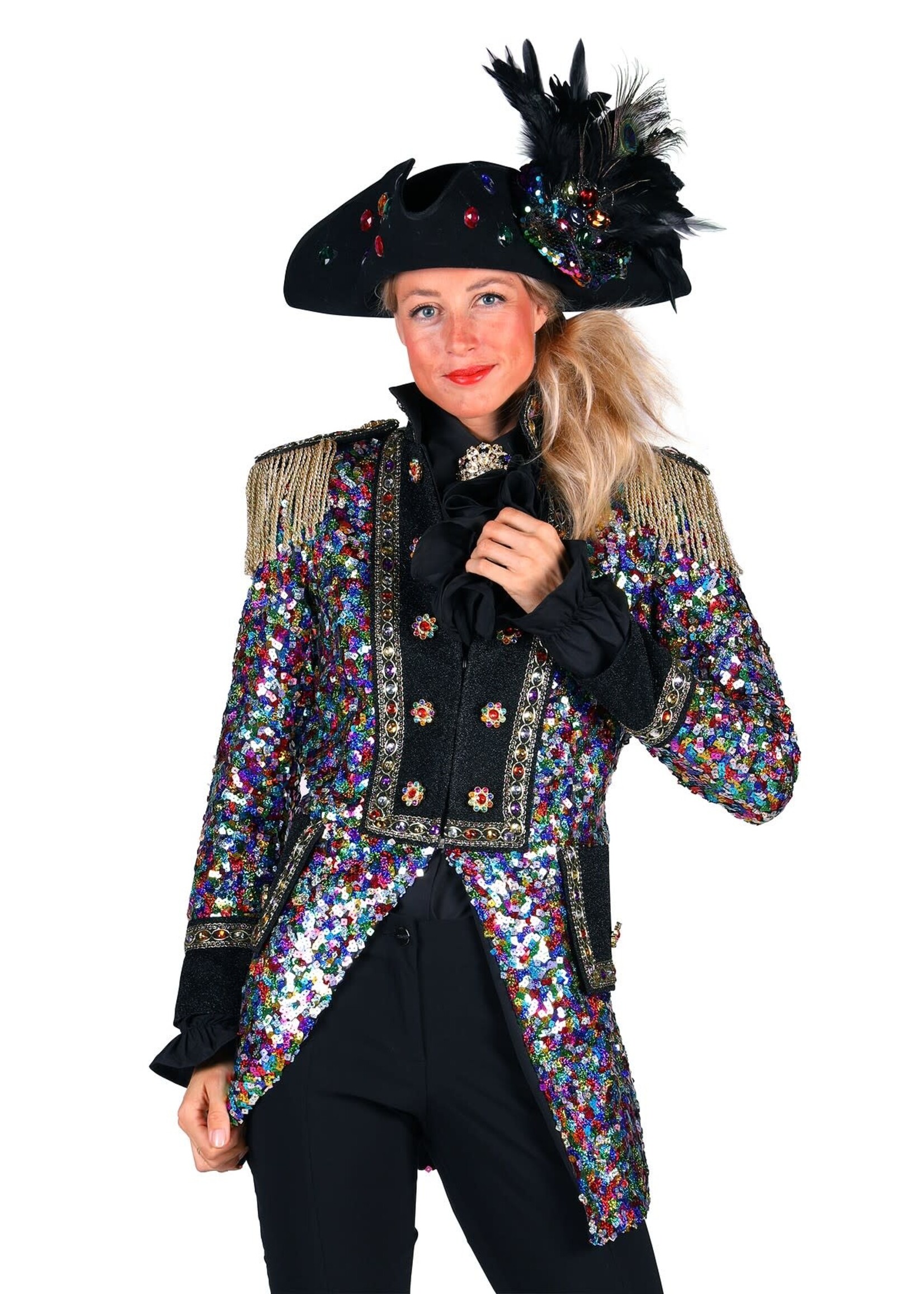 Feestkleding Breda Jas dame ''Sequinmaster''