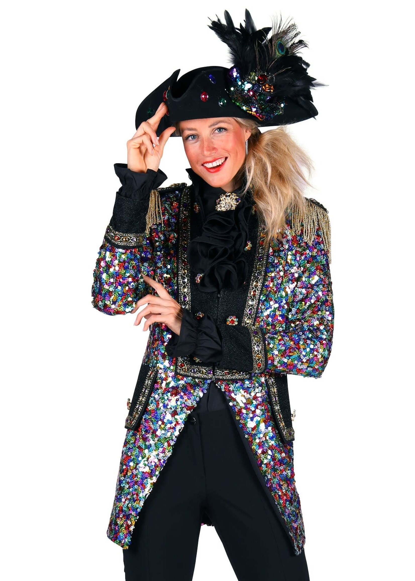 Feestkleding Breda Jas dame ''Sequinmaster''