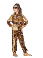 Feestkleding Breda Trainingspak panter kind Unisex