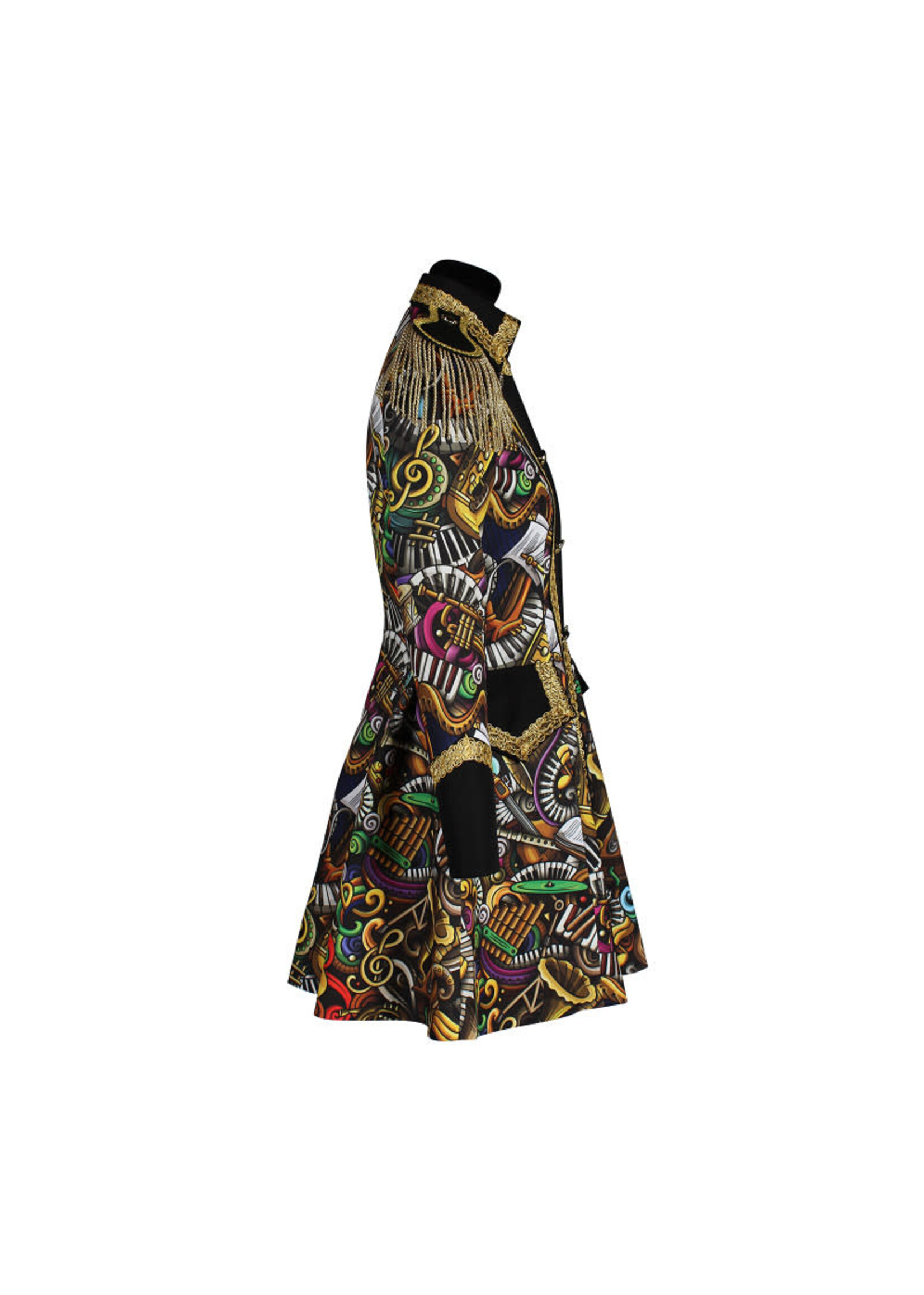 Thetru Jas Dames "Brass band" Purple