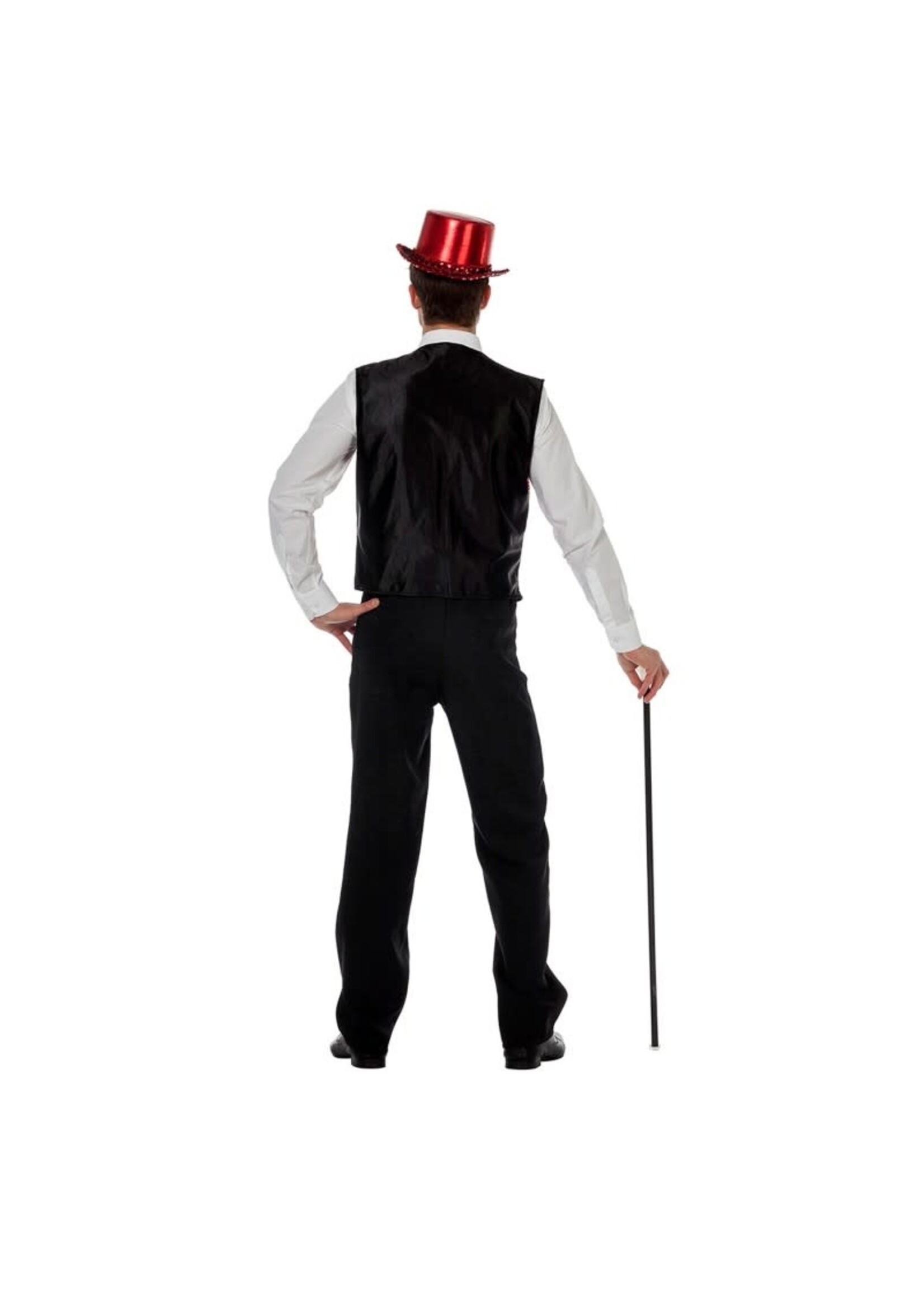 Wilbers & Wilbers Gilet pailletten rood