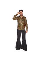 Wilbers & Wilbers Party blouse disco Goud