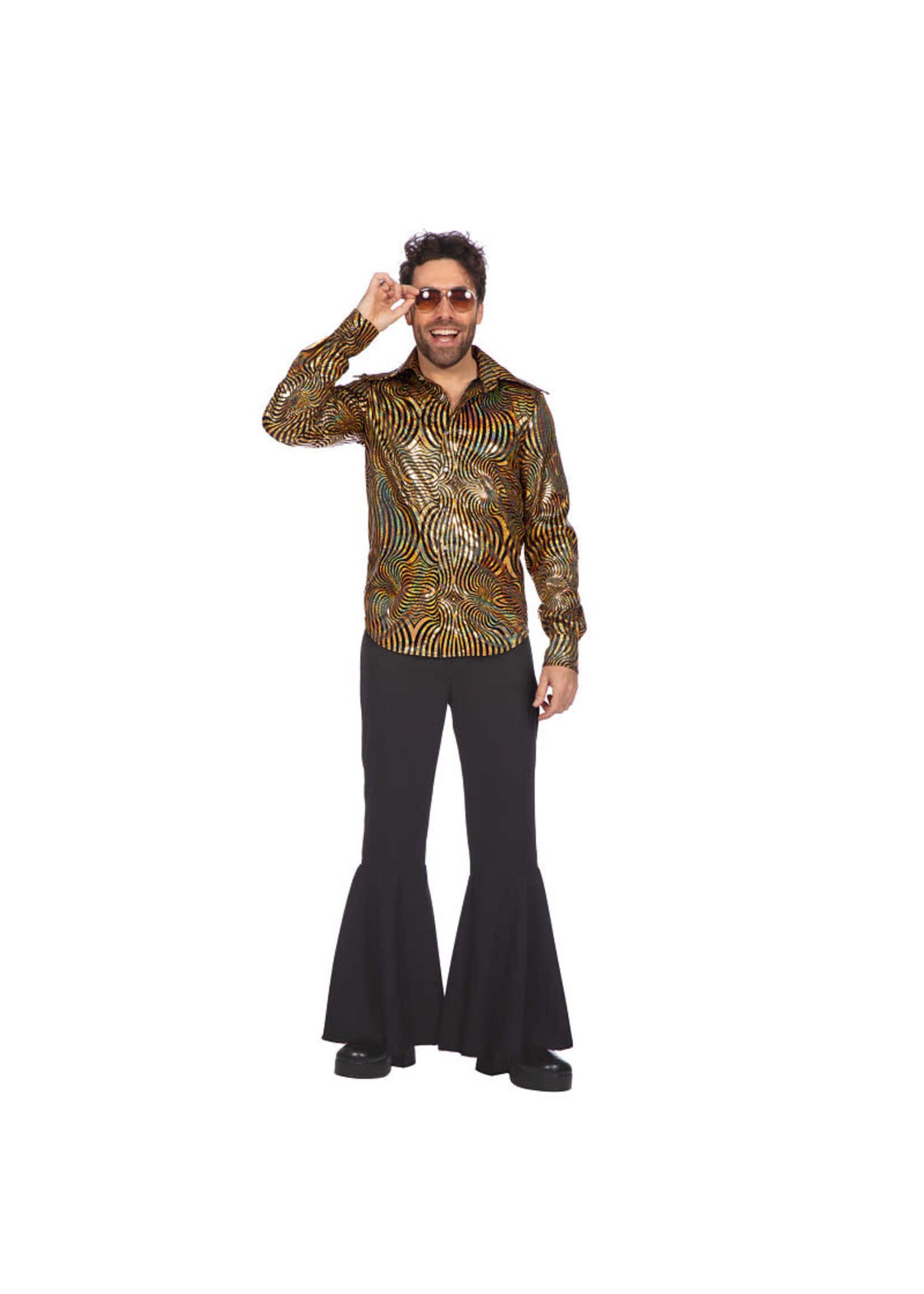 Wilbers & Wilbers Party blouse disco Goud