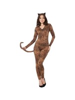 Feestkleding Breda Luipaard Catsuit