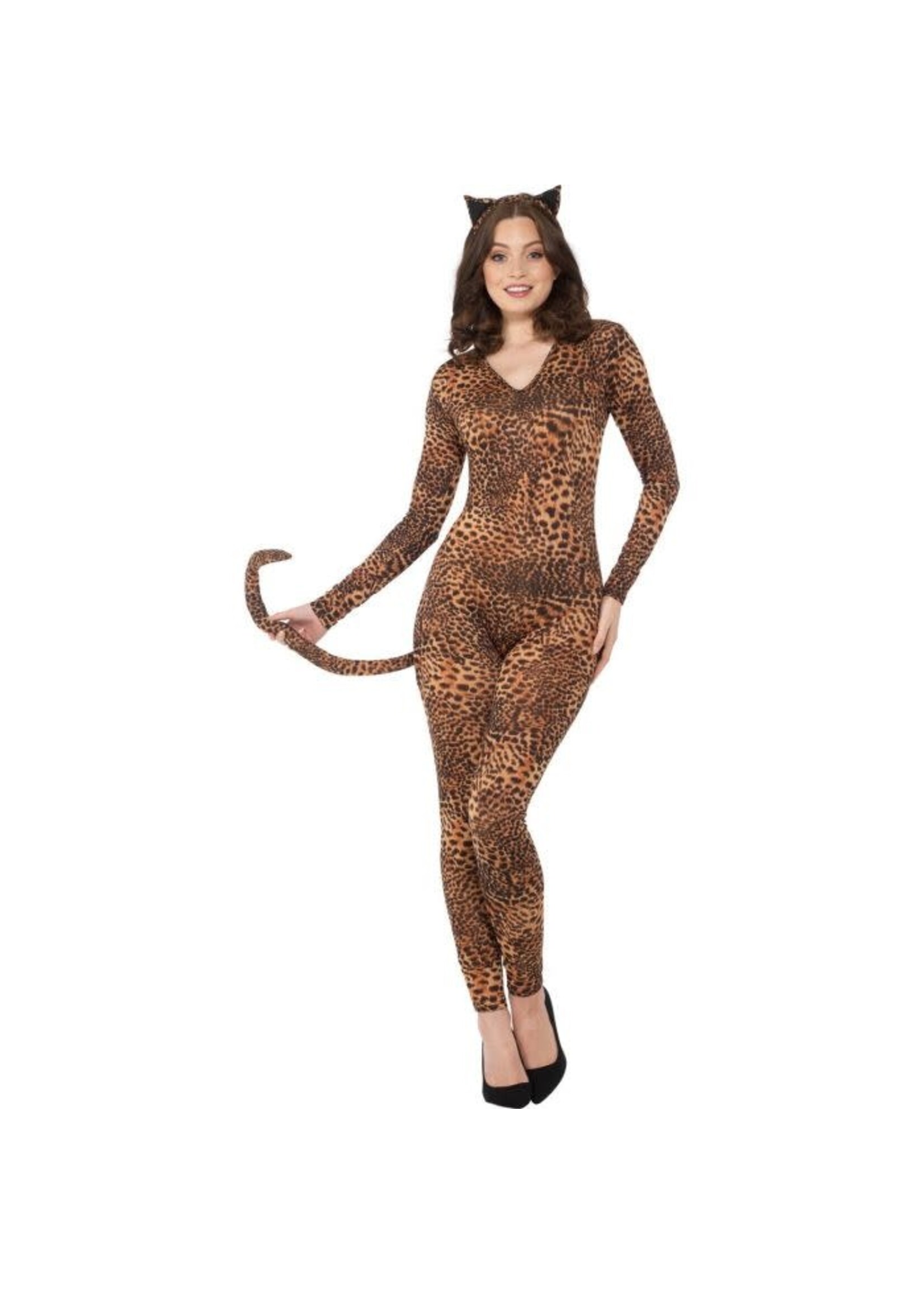 Feestkleding Breda Luipaard Catsuit