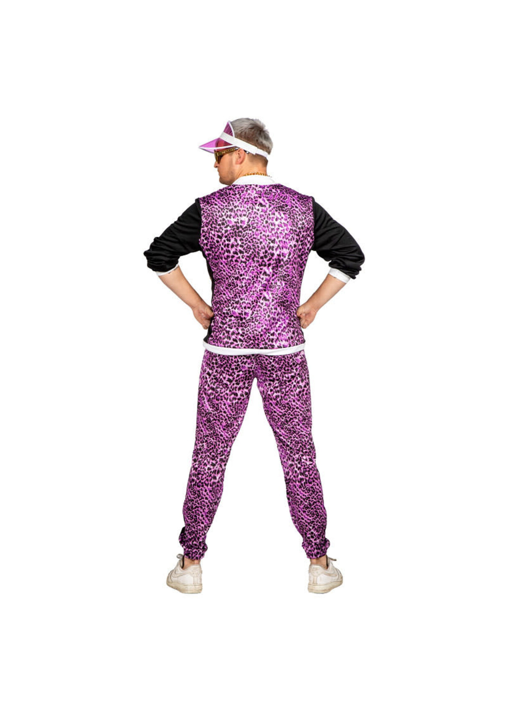 Wilbers & Wilbers Trainingspak panter purple heer