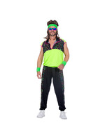 Wilbers & Wilbers 80's set neon Heren