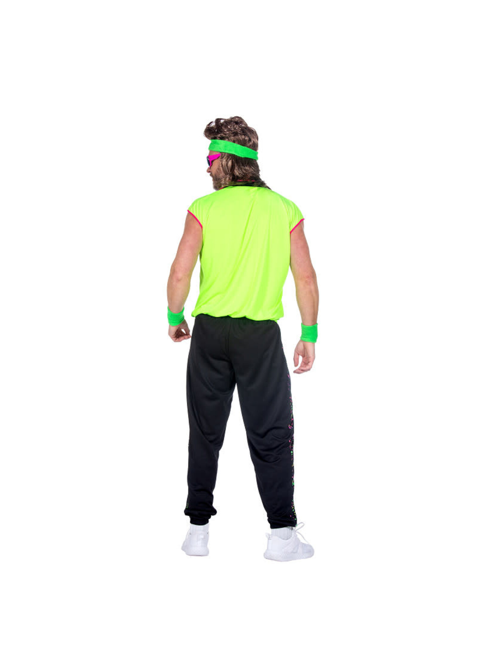 Wilbers & Wilbers 80's set neon Heren