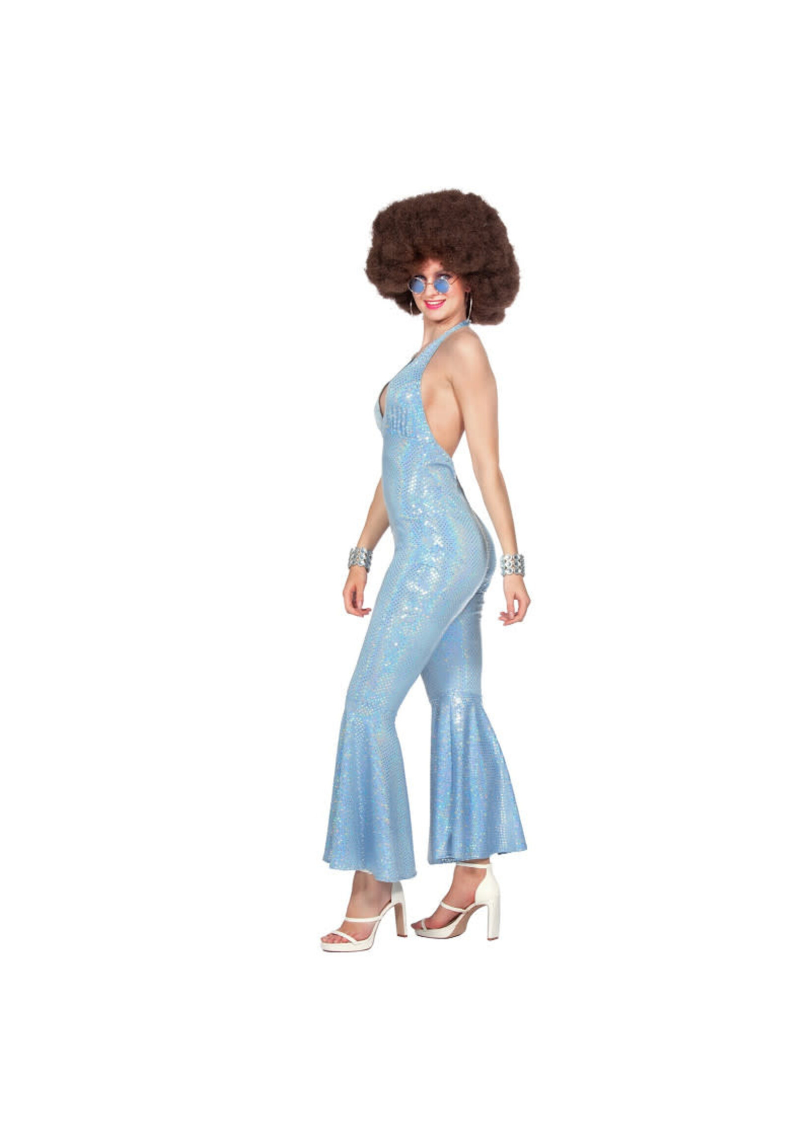 Wilbers & Wilbers Catsuit disco blauw