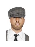 Feestkleding Breda Roaring 20's pet zwart/wit