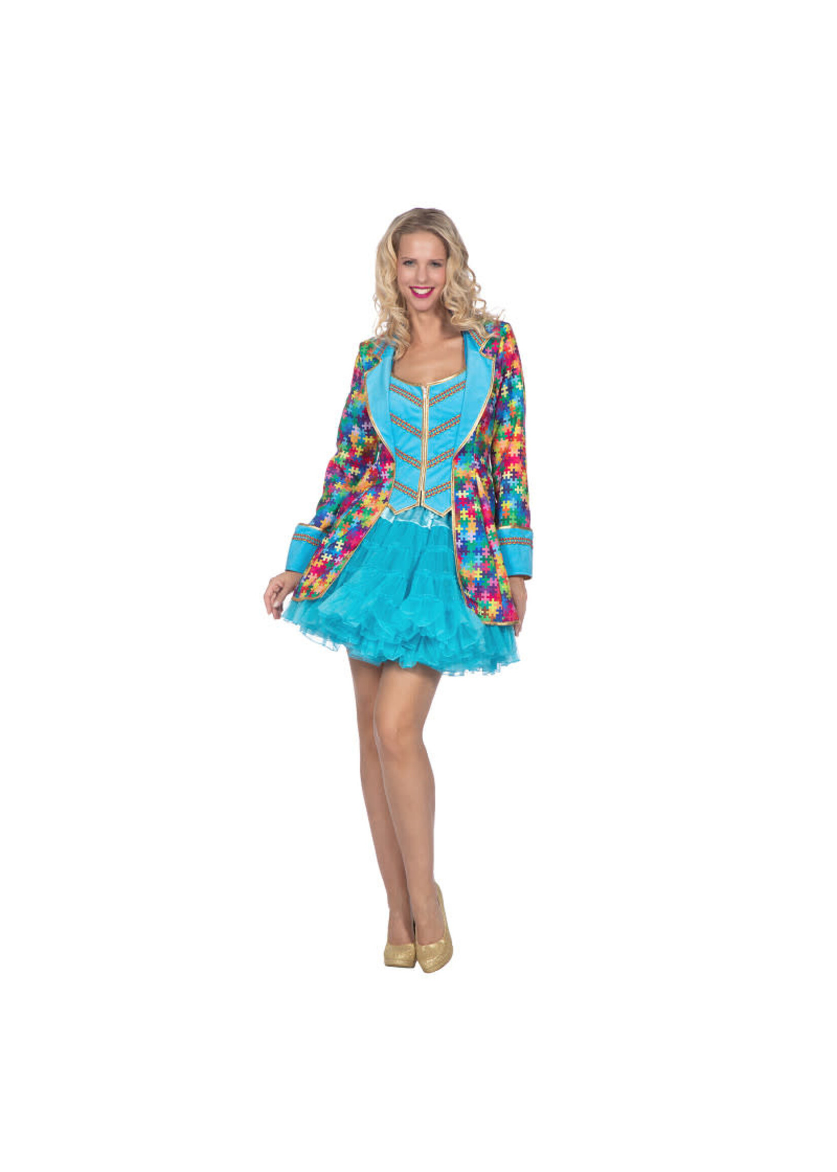 Wilbers & Wilbers Jas puzzelstukjes Dames