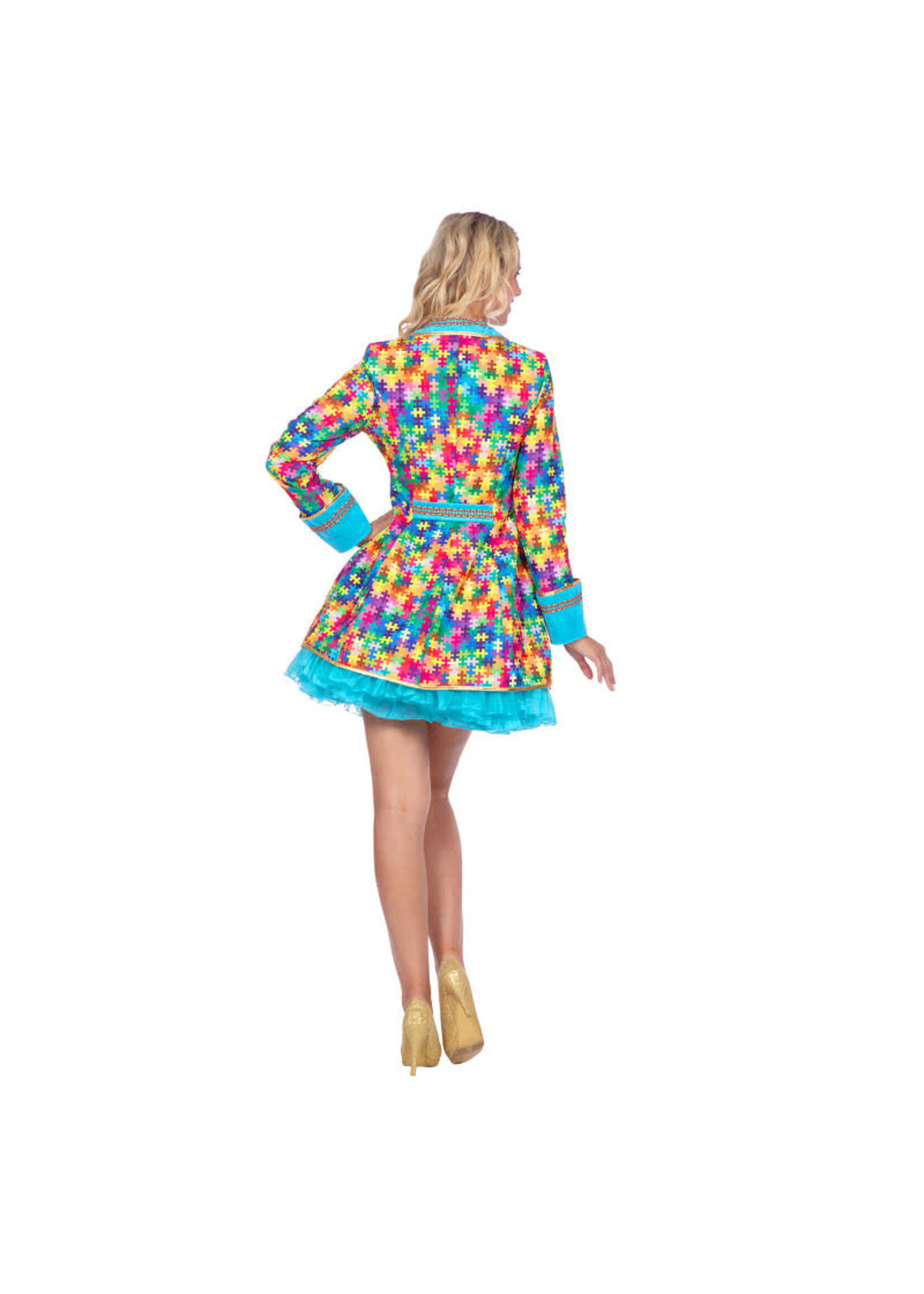 Wilbers & Wilbers Jas puzzelstukjes Dames