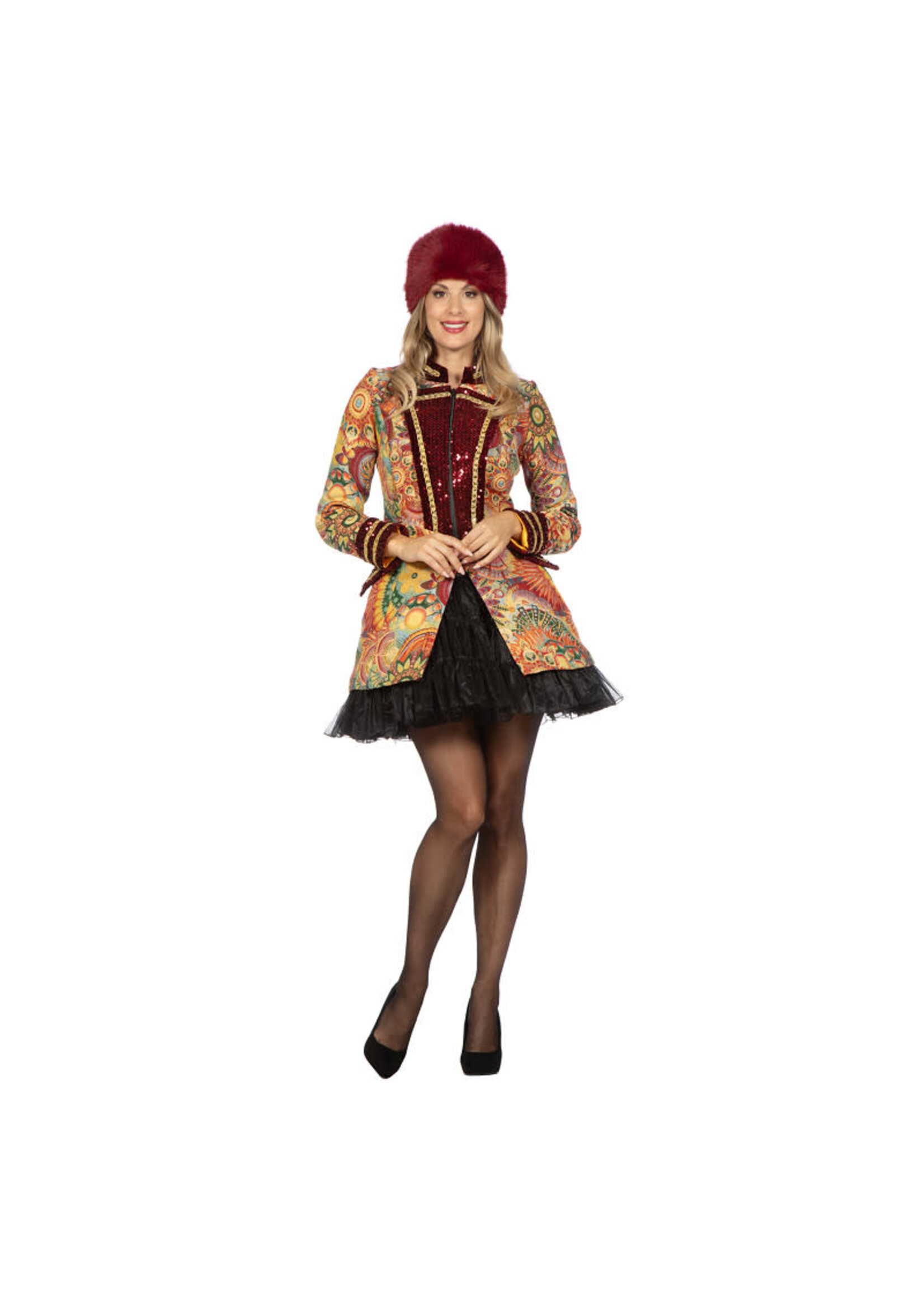 Wilbers & Wilbers Luxe gobelin jas pailletten Dames