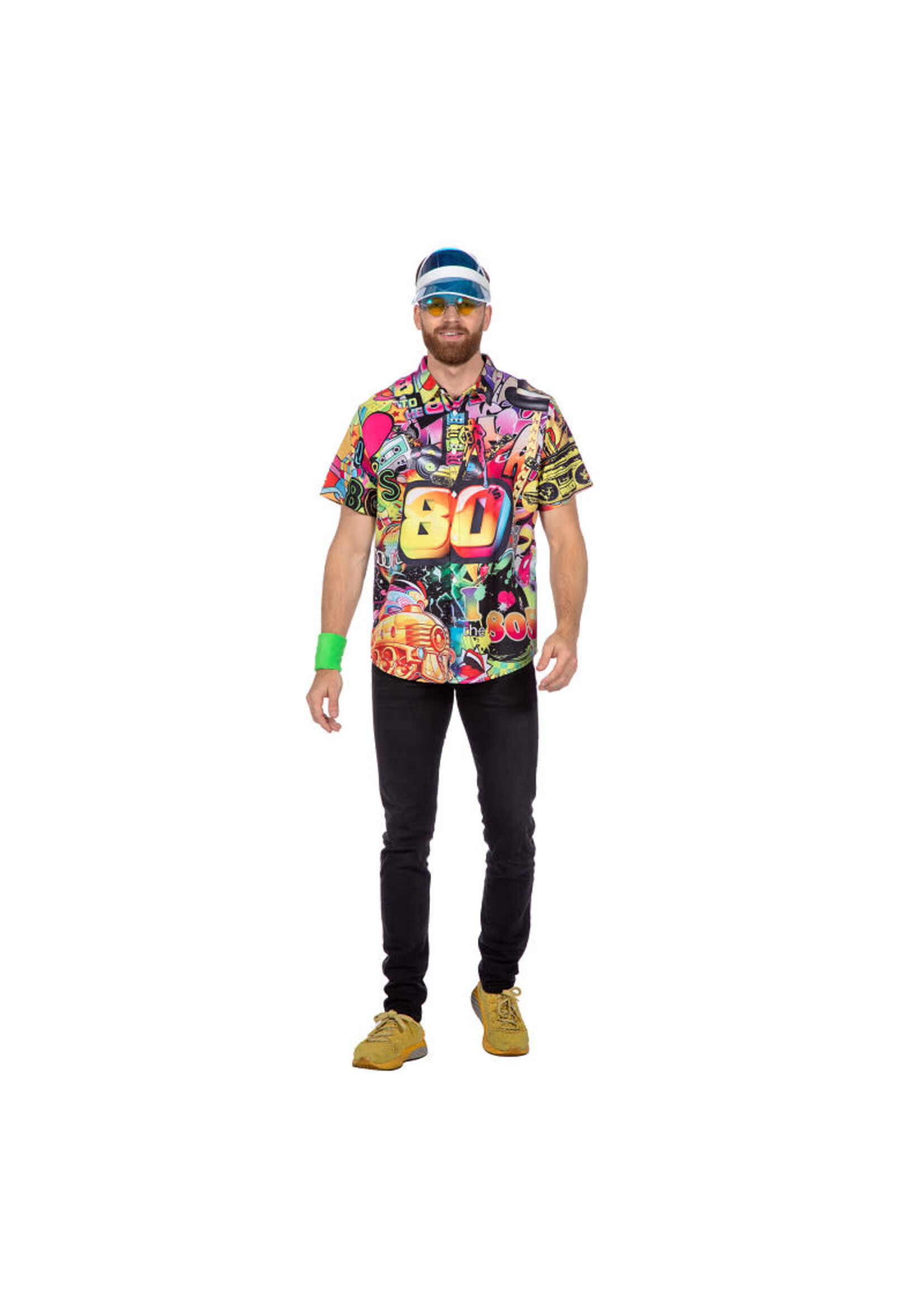 Wilbers & Wilbers Party shirt 80's Heren