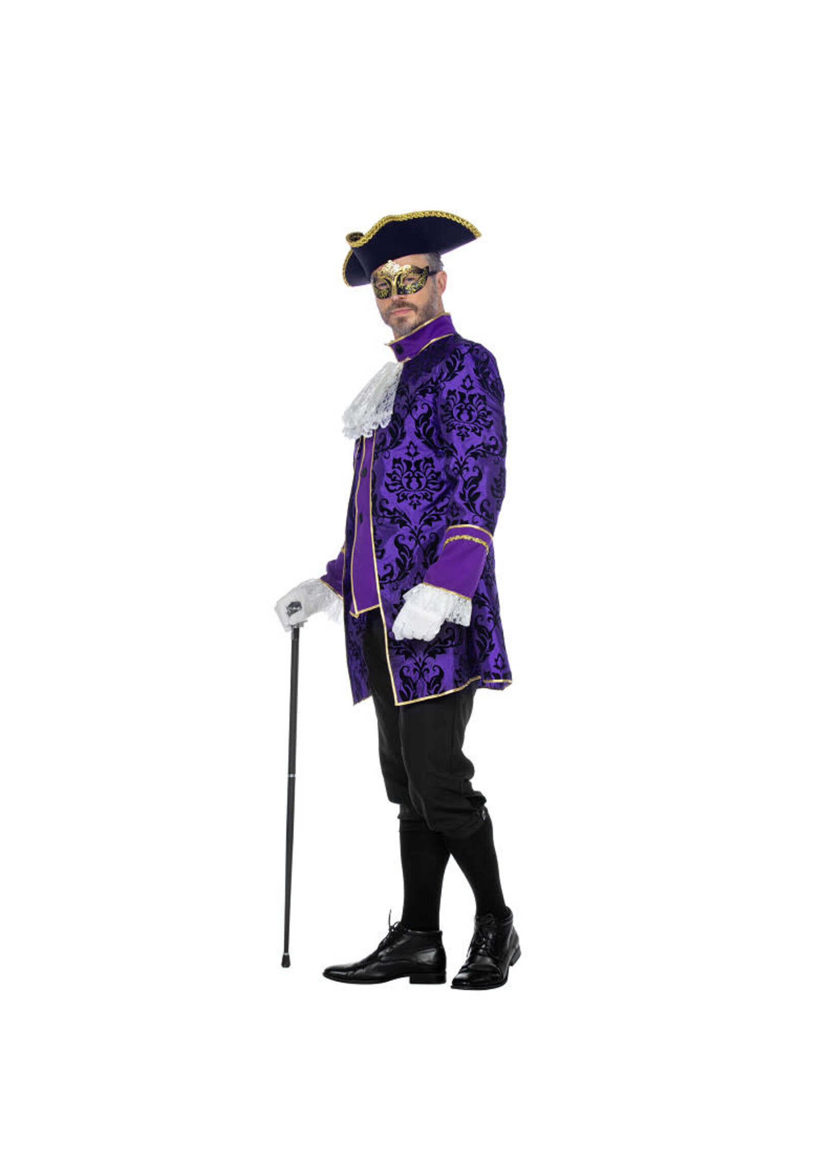 Wilbers & Wilbers Venetiaans kostuum paars Heren