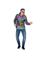 Wilbers & Wilbers Party blouse metallic multicolor Heren